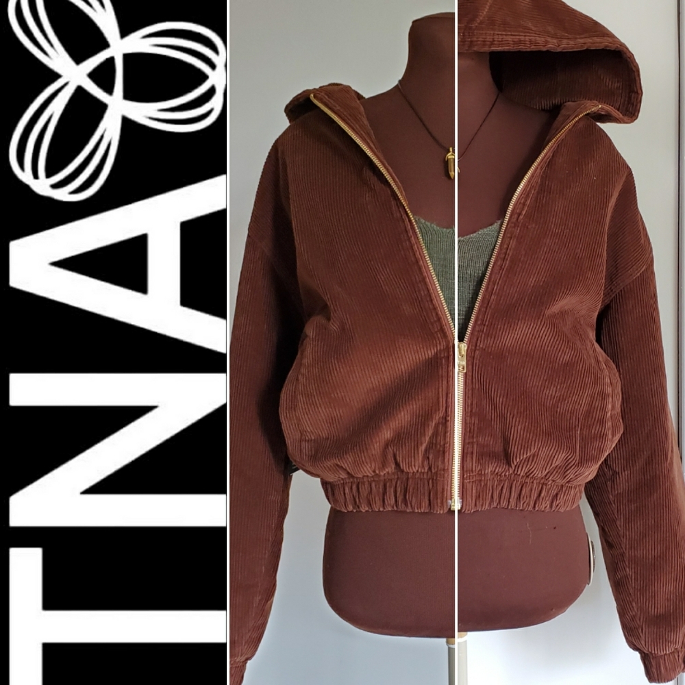 🐻Oversized Corduroy Crop Jacket